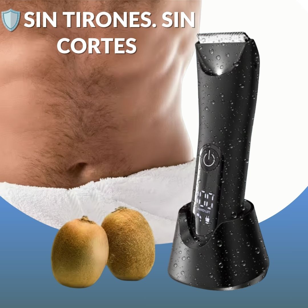 AFEITADORA MASCULINA INTIMA IMPERMEABLE - KEMEI®